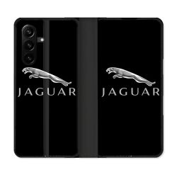 Housse Cuir Portefeuille Pour Samsung Galaxy A57 5G Jaguar