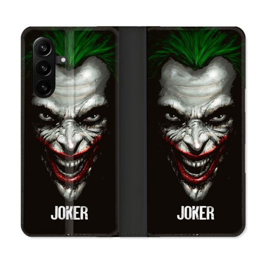 Housse Cuir Portefeuille Pour Samsung Galaxy A57 5G Joker Noir