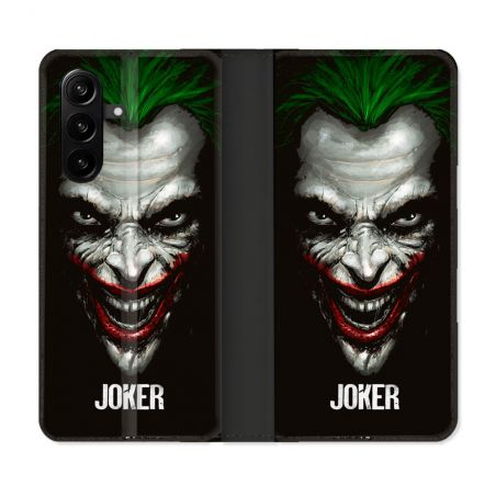 Housse Cuir Portefeuille Pour Samsung Galaxy A57 5G Joker Noir