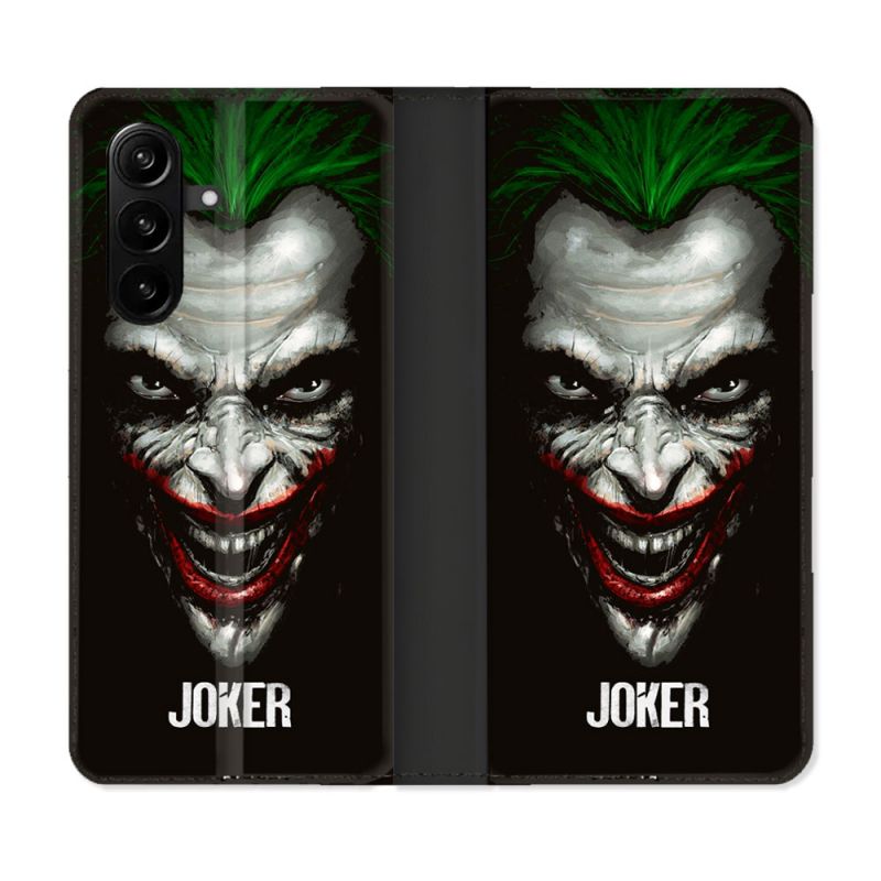 Housse Cuir Portefeuille Pour Samsung Galaxy A57 5G Joker Noir