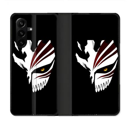 Housse Cuir Portefeuille Pour Samsung Galaxy A57 5G Manga Bleach Masque