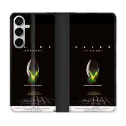 Housse cuir portefeuille Pour Samsung Galaxy S26 Alien Affiche