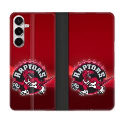 Housse cuir portefeuille Pour Samsung Galaxy S26 Basket Toronto Raptors