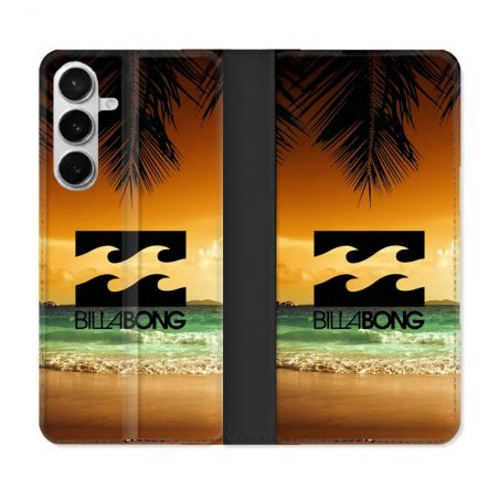Housse cuir portefeuille Pour Samsung Galaxy S26 Billabong