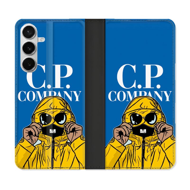 Housse cuir portefeuille Pour Samsung Galaxy S26 CP Company