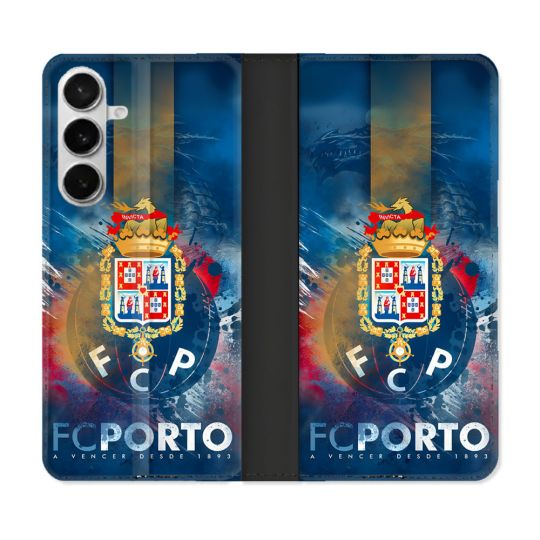 Housse cuir portefeuille Pour Samsung Galaxy S26 Foot FC Porto