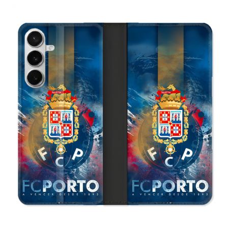 Housse cuir portefeuille Pour Samsung Galaxy S26 Foot FC Porto