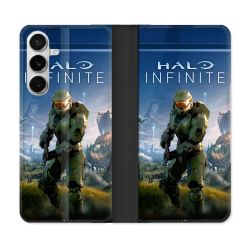 Housse cuir portefeuille Pour Samsung Galaxy S26 Halo