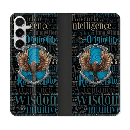 Housse cuir portefeuille Pour Samsung Galaxy S26 Harry Potter Serdaigle