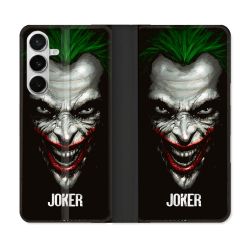 Housse cuir portefeuille Pour Samsung Galaxy S26 Joker Noir