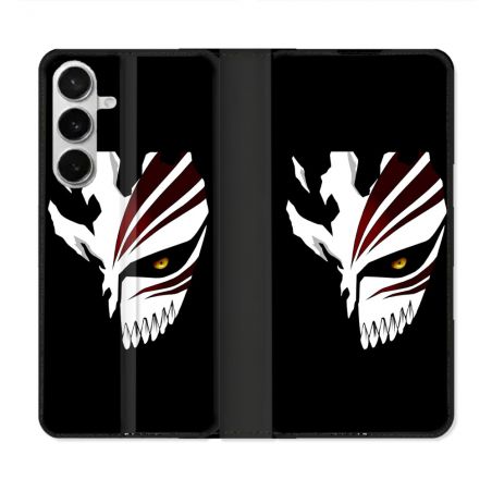 Housse cuir portefeuille Pour Samsung Galaxy S26 Manga Bleach Masque