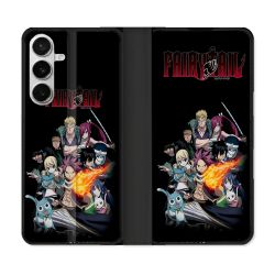 Housse cuir portefeuille Pour Samsung Galaxy S26 Manga Fairy Tail Logo Team