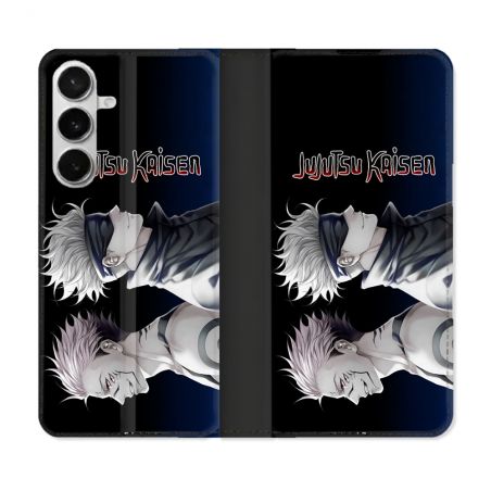 Housse cuir portefeuille Pour Samsung Galaxy S26 Manga Jujutsu Kaisen
