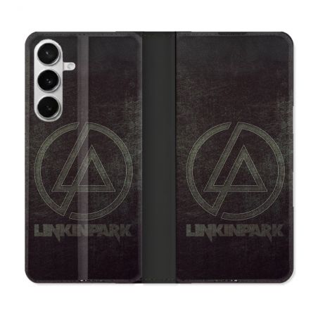 Housse cuir portefeuille Pour Samsung Galaxy S26 Musique Rock Linkin Park