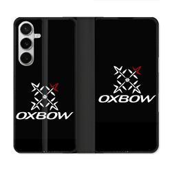 Housse cuir portefeuille Pour Samsung Galaxy S26 Oxbow