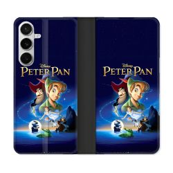 Housse cuir portefeuille Pour Samsung Galaxy S26 Peter Pan Affiche