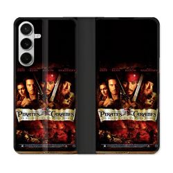 Housse cuir portefeuille Pour Samsung Galaxy S26 Pirate Des Caraibes