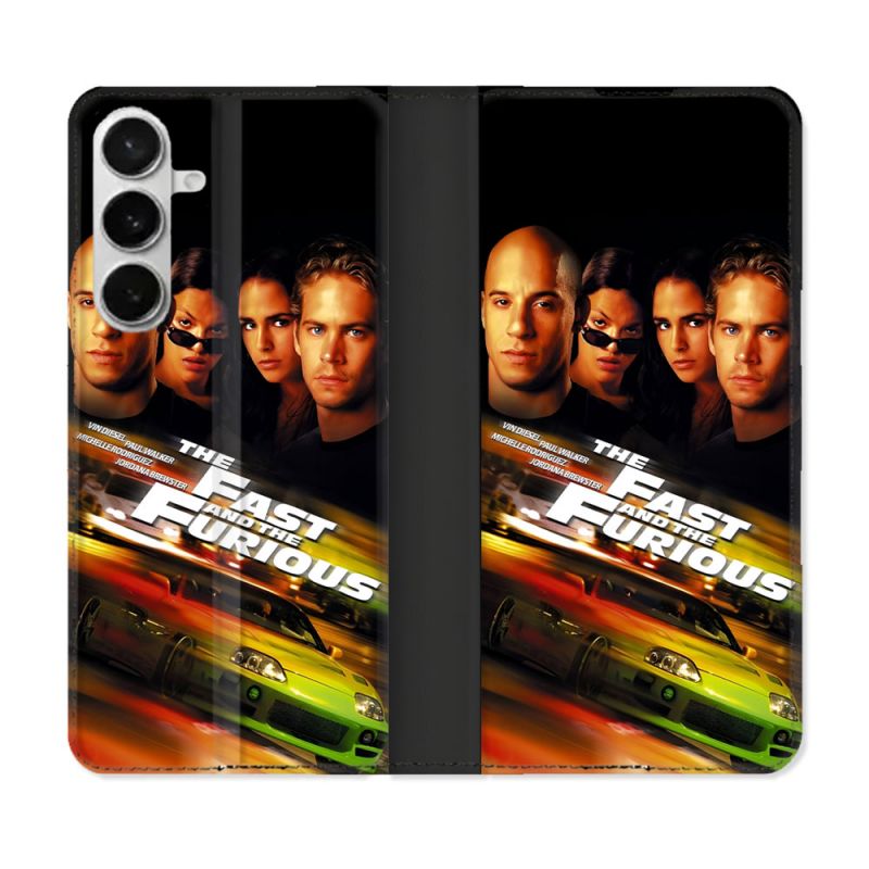 Housse cuir portefeuille Pour Samsung Galaxy S26 The Fast And Furious