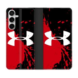 Housse cuir portefeuille Pour Samsung Galaxy S26 Under Armour