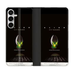 Housse cuir portefeuille Pour Samsung Galaxy S26 Plus Alien Affiche