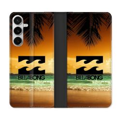 Housse cuir portefeuille Pour Samsung Galaxy S26 Plus Billabong