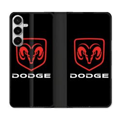 Housse cuir portefeuille Pour Samsung Galaxy S26 Plus Dodge