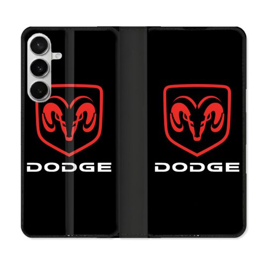 Housse cuir portefeuille Pour Samsung Galaxy S26 Plus Dodge