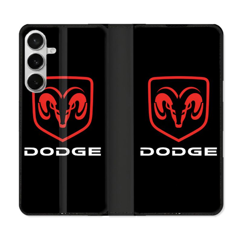 Housse cuir portefeuille Pour Samsung Galaxy S26 Plus Dodge