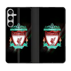 Housse cuir portefeuille Pour Samsung Galaxy S26 Plus Foot Liverpool