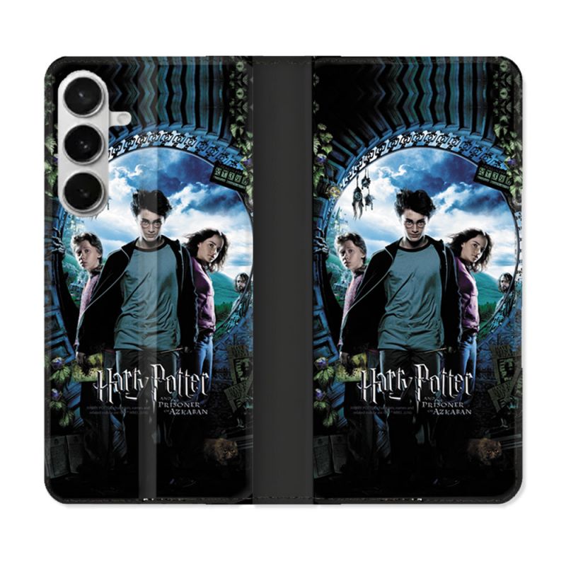 Housse cuir portefeuille Pour Samsung Galaxy S26 Plus Harry Potter Azkaban