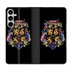 Housse cuir portefeuille Pour Samsung Galaxy S26 Plus Harry Potter Hogwarts