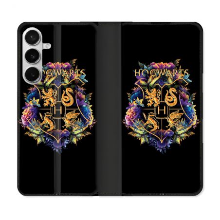 Housse cuir portefeuille Pour Samsung Galaxy S26 Plus Harry Potter Hogwarts