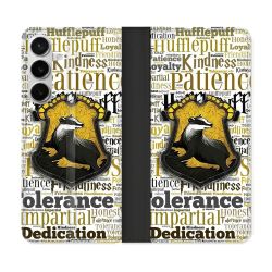 Housse cuir portefeuille Pour Samsung Galaxy S26 Plus Harry Potter Poursouffle