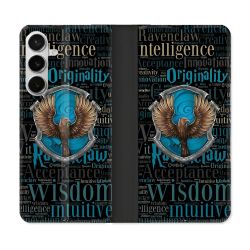 Housse cuir portefeuille Pour Samsung Galaxy S26 Plus Harry Potter Serdaigle