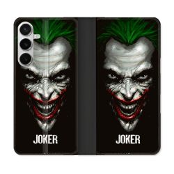 Housse cuir portefeuille Pour Samsung Galaxy S26 Plus Joker Noir