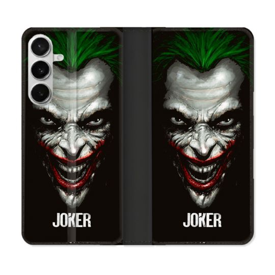 Housse cuir portefeuille Pour Samsung Galaxy S26 Plus Joker Noir