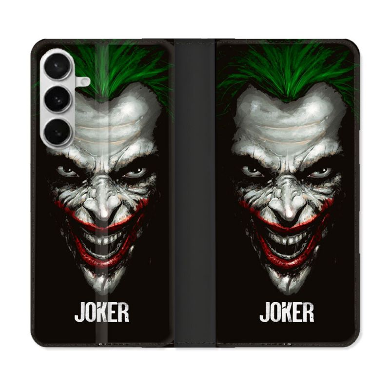 Housse cuir portefeuille Pour Samsung Galaxy S26 Plus Joker Noir