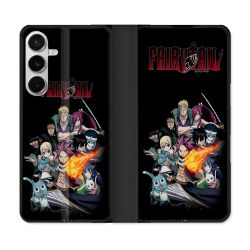 Housse cuir portefeuille Pour Samsung Galaxy S26 Plus Manga Fairy Tail Logo Team