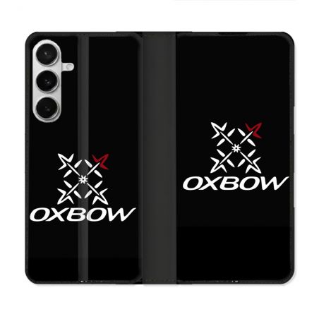 Housse cuir portefeuille Pour Samsung Galaxy S26 Plus Oxbow