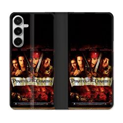 Housse cuir portefeuille Pour Samsung Galaxy S26 Plus Pirate Des Caraibes