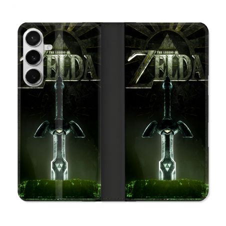 Housse cuir portefeuille Pour Samsung Galaxy S26 Plus Zelda