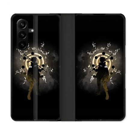 Housse Cuir Portefeuille Pour Samsung Galaxy A57 5G Manga Naruto Sage