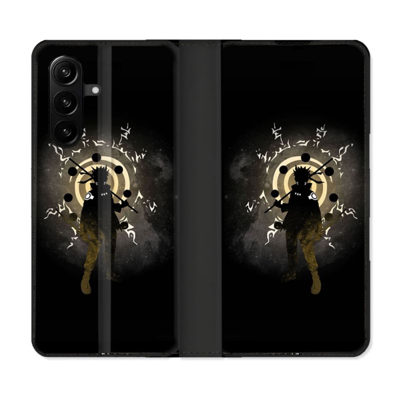 Housse Cuir Portefeuille Pour Samsung Galaxy A57 5G Manga Naruto Sage