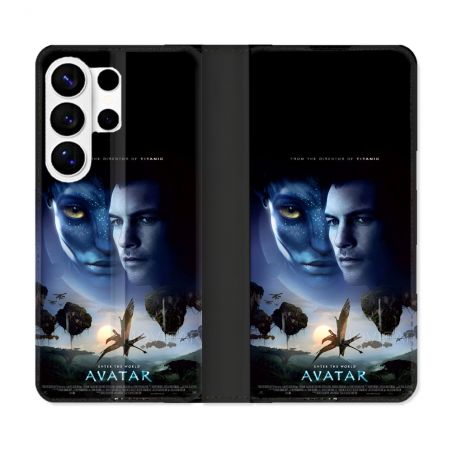 Housse cuir portefeuille Pour Samsung Galaxy S26 Ultra Avatar