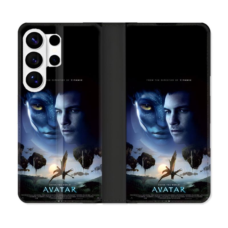 Housse cuir portefeuille Pour Samsung Galaxy S26 Ultra Avatar