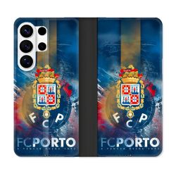 Housse cuir portefeuille Pour Samsung Galaxy S26 Ultra Foot FC Porto