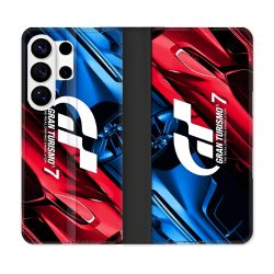 Housse cuir portefeuille Pour Samsung Galaxy S26 Ultra Gran Turismo