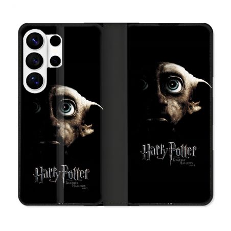 Housse cuir portefeuille Pour Samsung Galaxy S26 Ultra Harry Potter Hollows Dobby