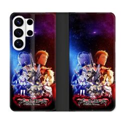 Housse cuir portefeuille Pour Samsung Galaxy S26 Ultra Manga Black Clover Affiche