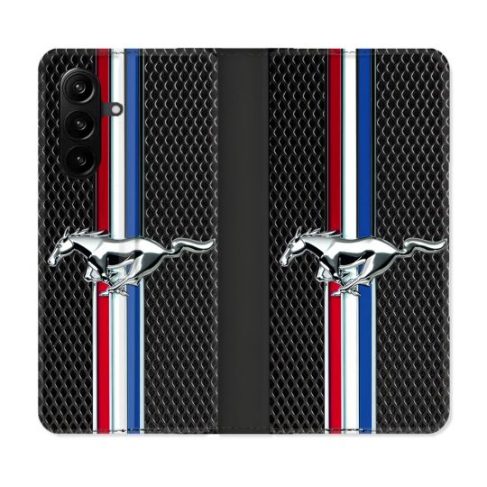 Housse Cuir Portefeuille Pour Samsung Galaxy A57 5G Mustang
